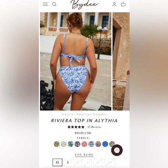 BYDEE Set of 3 PRAGUE & FLORENCE BOTTOM & RIVIERA TOP IN ALYTHIA in Large - Picture 8 of 15